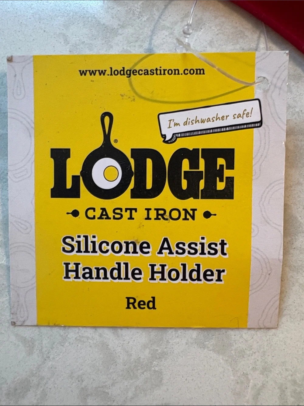 Red Silicone Assist Handle Holder